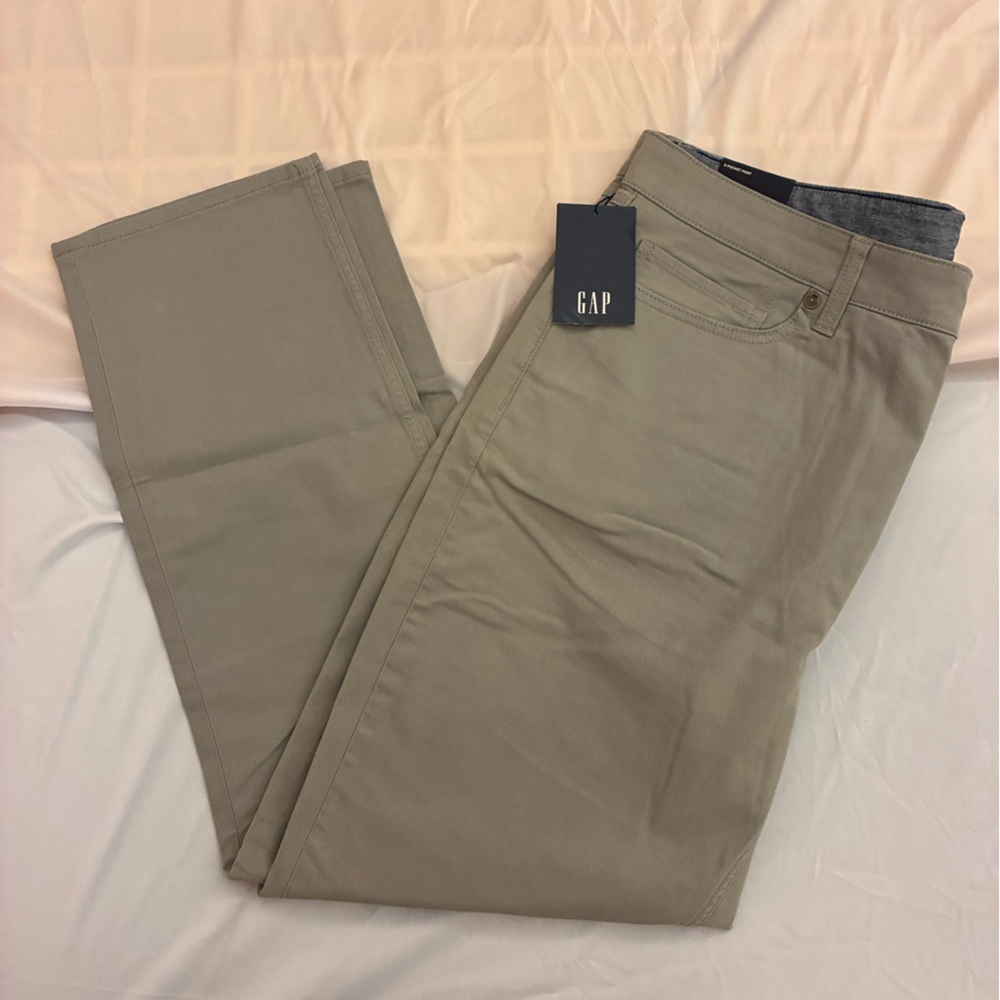 GAP Tan Chinos Versatile Cotton Blend